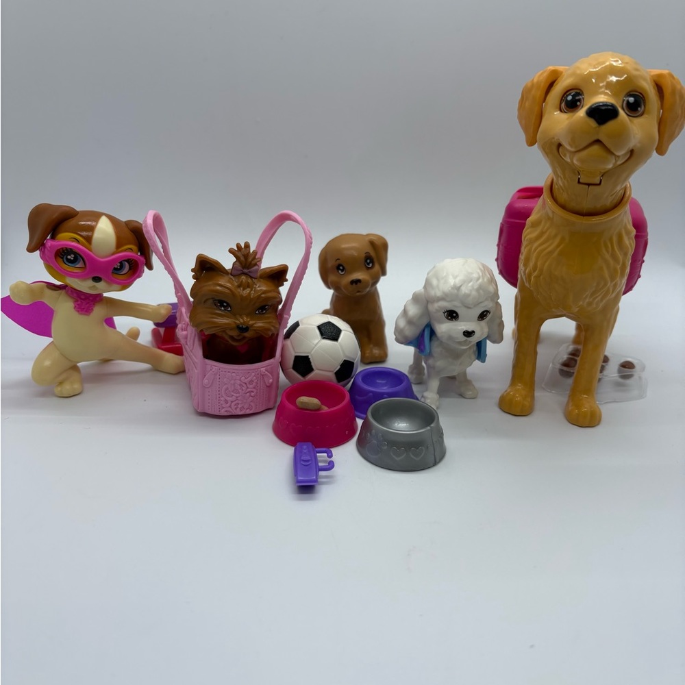 Barbie Pets, Accessories, and Shoes